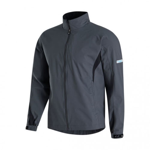 Charcoal / Black Men's Footjoy Golf HydroLite Jacket | UK1682357