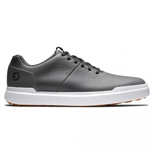 Charcoal Men's Footjoy Golf Contour Casual Spikeless Golf Shoes | UK7689435