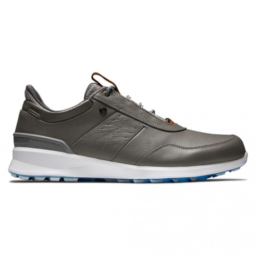 Grey Men's Footjoy Golf Stratos Spikeless Golf Shoes | UK0468915