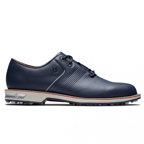 Navy Men's Footjoy Golf Premiere Series - Flint Spikeless Golf Shoes | UK8176905