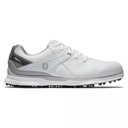 White / Grey Men's Footjoy Golf Pro|SL Spikeless Golf Shoes | UK7245180