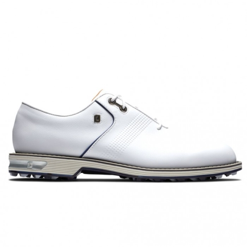 White Men's Footjoy Golf Premiere Series - Flint Spikeless Golf Shoes | UK7406213