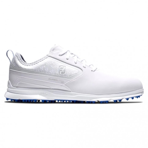 White Men's Footjoy Golf Superlites XP Spikeless Golf Shoes | UK4257389