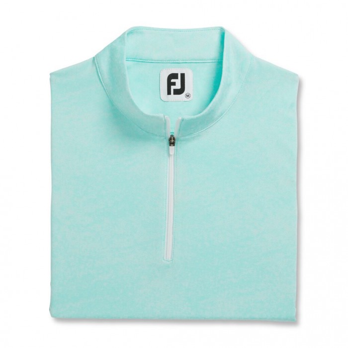 Aquamarine Women\'s Footjoy Golf Sleeveless Jacquard Shirts | UK5139072