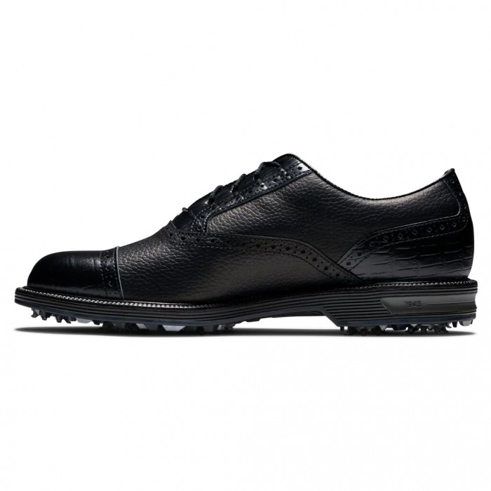 Black Men's Footjoy Golf Premiere Series - Tarlow Spiked Golf Shoes | UK6093187