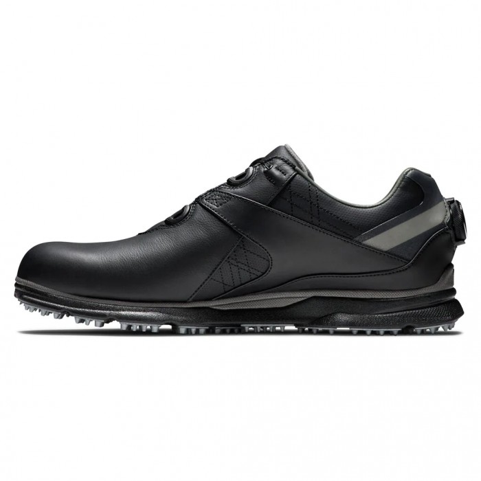 Black Men's Footjoy Golf Pro|SL BOA Spikeless Golf Shoes | UK1630794