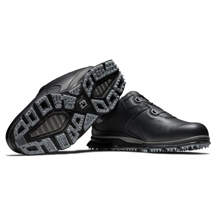 Black Men's Footjoy Golf Pro|SL BOA Spikeless Golf Shoes | UK1630794