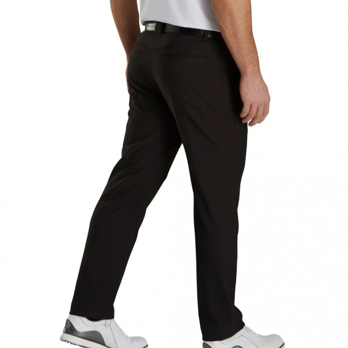 Black Men's Footjoy Golf Tour Pants | UK0429815