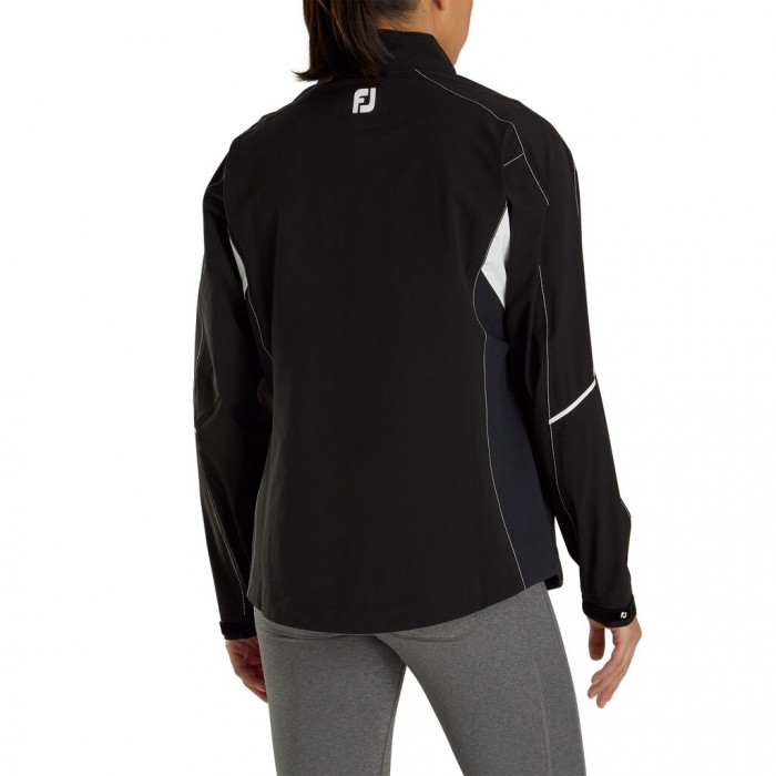 Black Women's Footjoy Golf HydroLite ﾠ Jacket | UK4872651