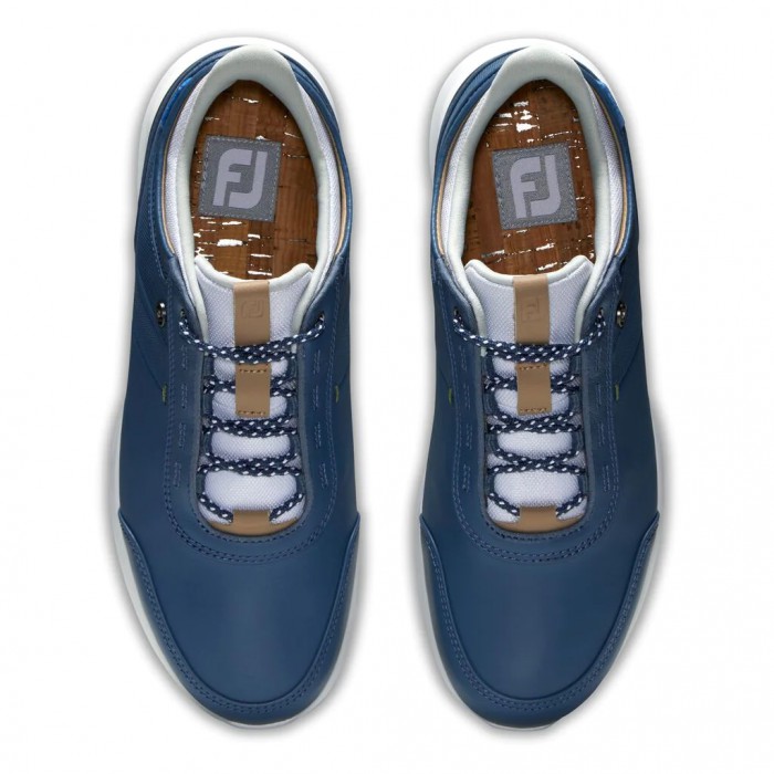 Blue Women's Footjoy Golf Stratos Spikeless Golf Shoes | UK2619538