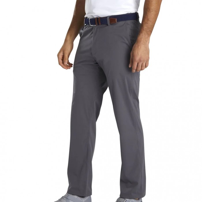 Charcoal Men's Footjoy Golf HydroKnit Rain Pants | UK7053196