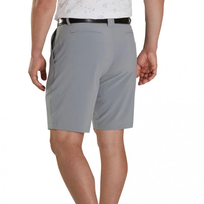 Grey Men's Footjoy Golf Lightweight Shorts 9