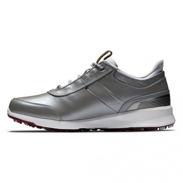 Grey Women's Footjoy Golf Stratos Spikeless Golf Shoes | UK9406538