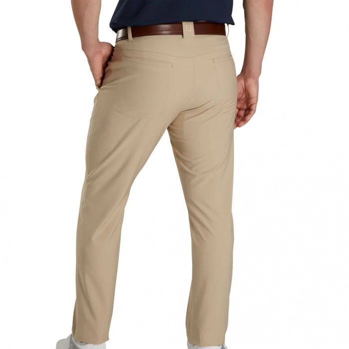 Khaki Men's Footjoy Golf Tour Pants | UK0967238