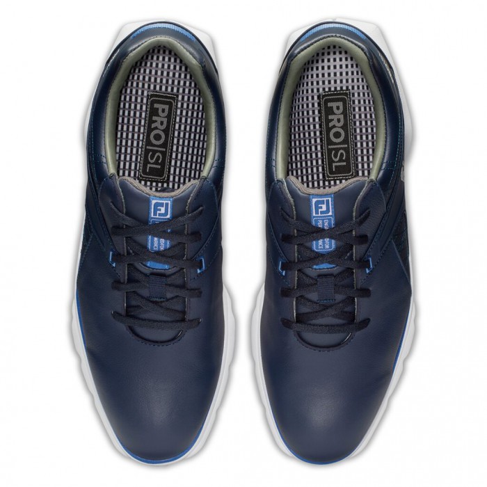 Navy / Light Blue Men's Footjoy Golf Pro|SL Spikeless Golf Shoes | UK9801435