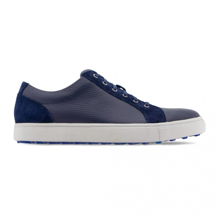 Navy Men\'s Footjoy Golf Club Casuals Sneakers | UK3860247