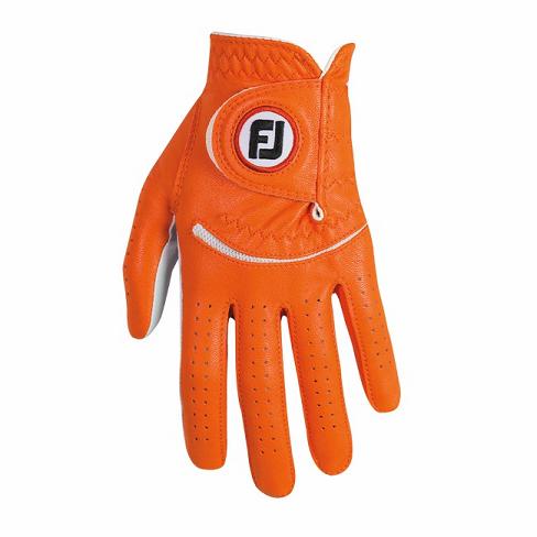 Orange Women's Footjoy Golf Spectrum Golf Gloves | UK1927658