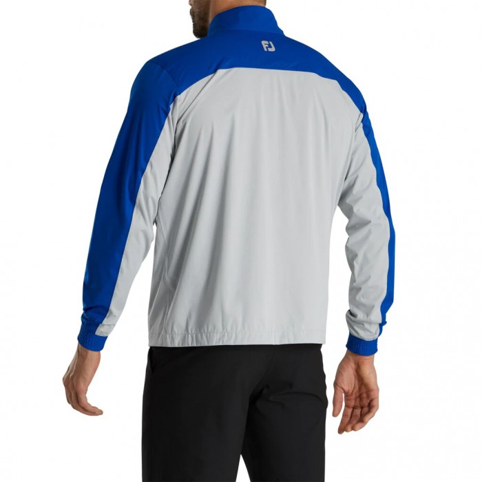 Royal / Silver Men's Footjoy Golf HydroKnit  Pullover | UK9047256