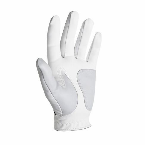 White Men's Footjoy Golf WeatherSof Golf Gloves | UK2350618